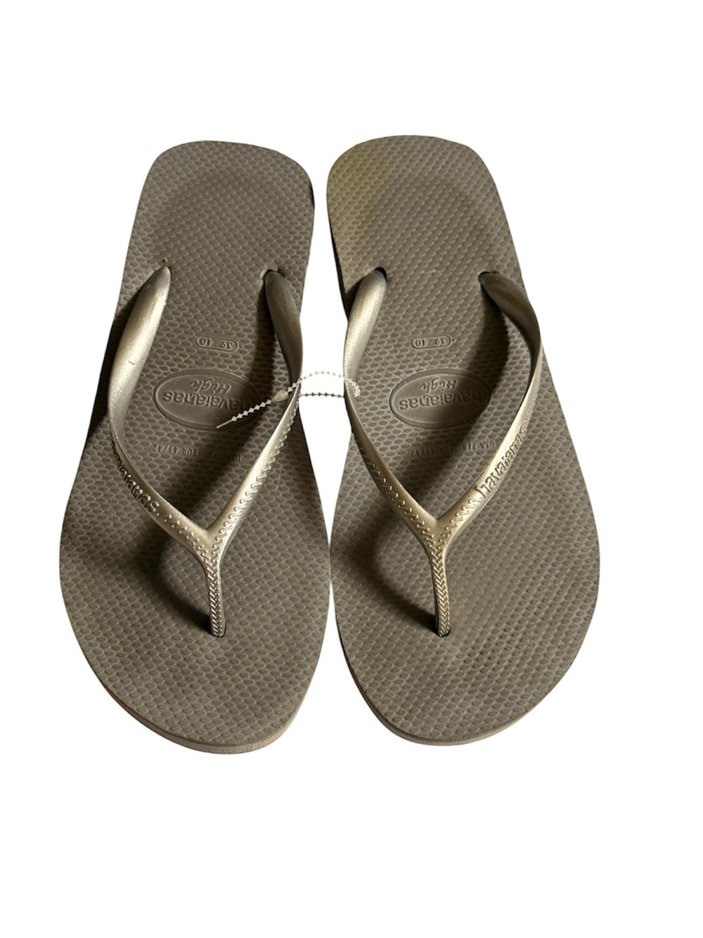 Havaianas Slim Metallic silver/gray  Flip Flops